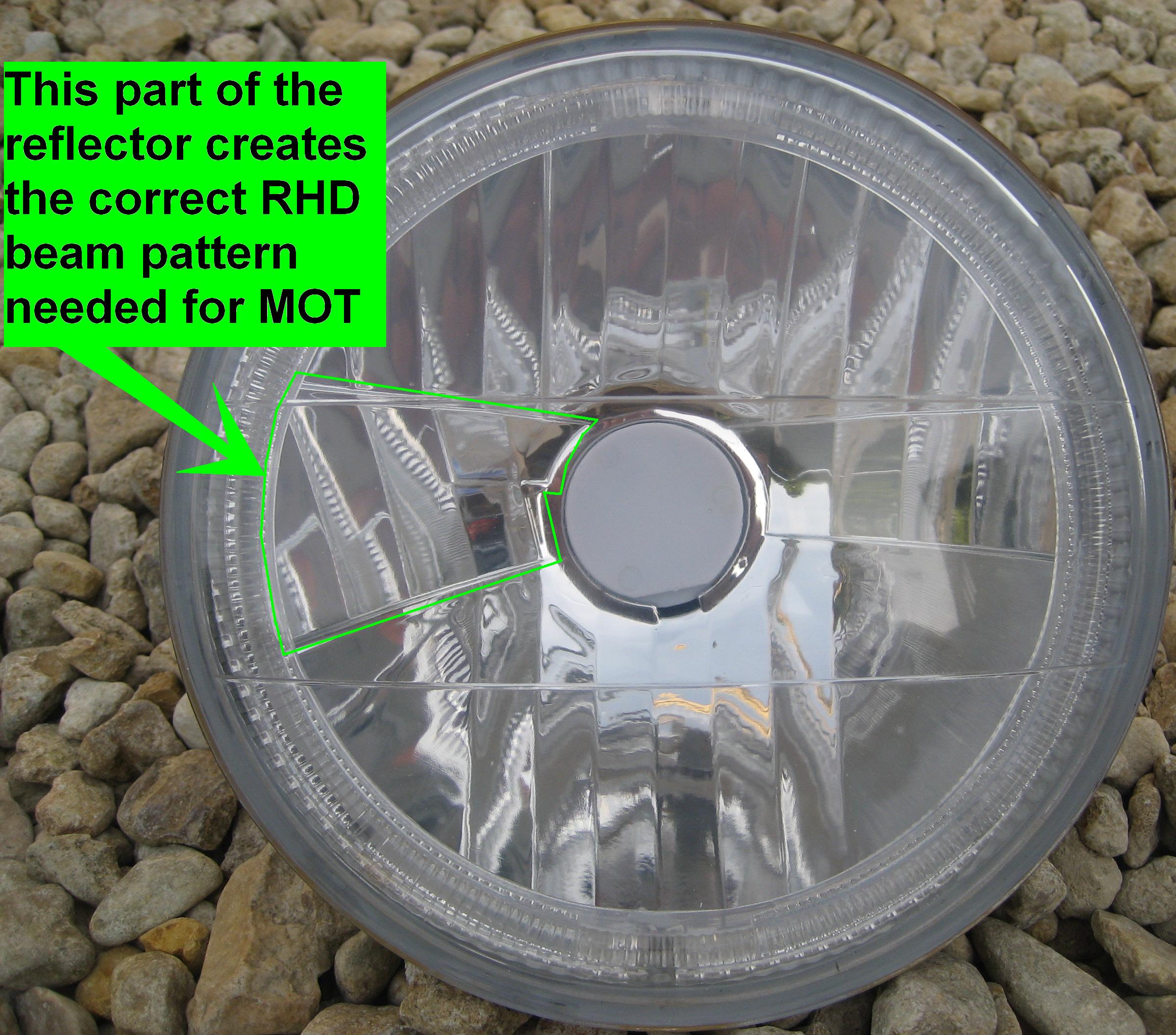 Crystal Halogen Angel Eye Austin Morris MINI Headlights Headlamps RHD